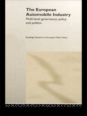 cover image of The European Automobile Industry